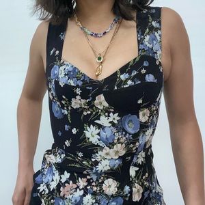 NEW Floral Reformation Midi Dress Size 0
